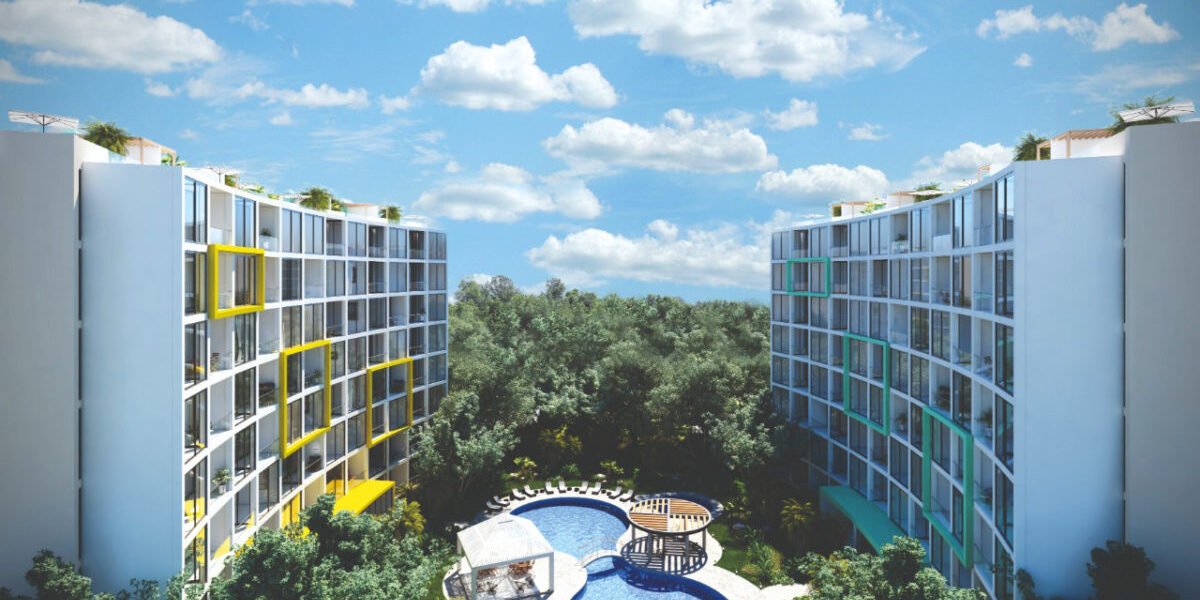 Proyecto residencial con cubierta de cuarzo premium